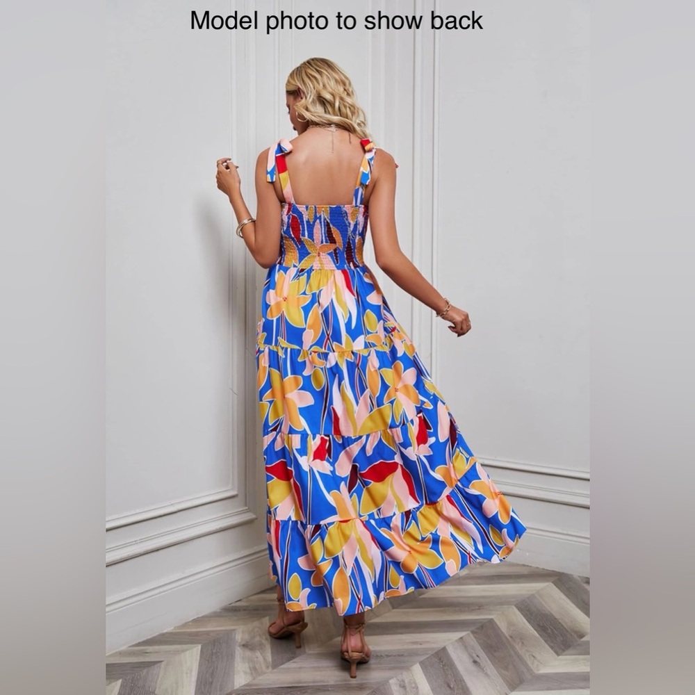 Colorful Maxi Dress - Picture 6 of 6